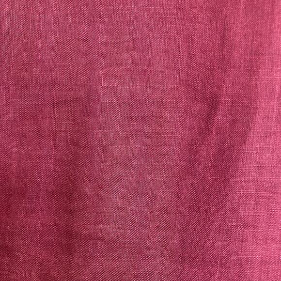 Pou Nou Women's Raspberry Linen Tunic Top Size 6 Lagenlook Scandi Coastal Bright - Picture 10 of 10